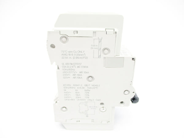 SCHNEIDER ELECTRIC M9F42206 6A 277V NSNP