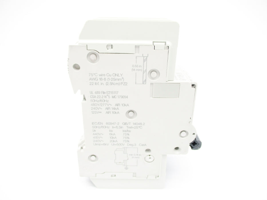 SCHNEIDER ELECTRIC M9F42206 6A 277V NSNP
