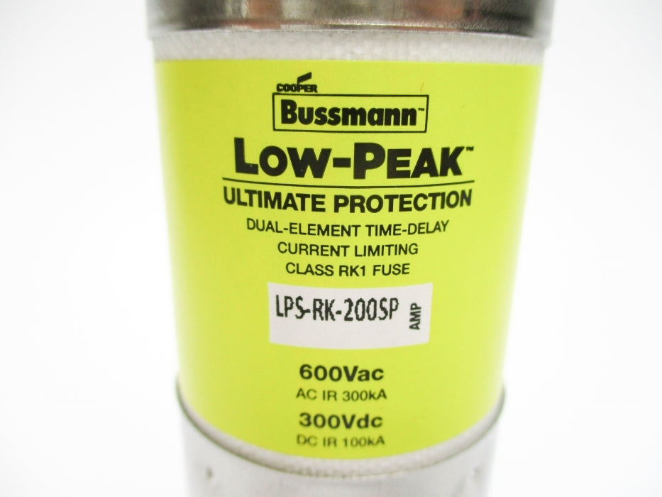 BUSSMANN LPS-RK-200SP 600VAC 200A NSNP