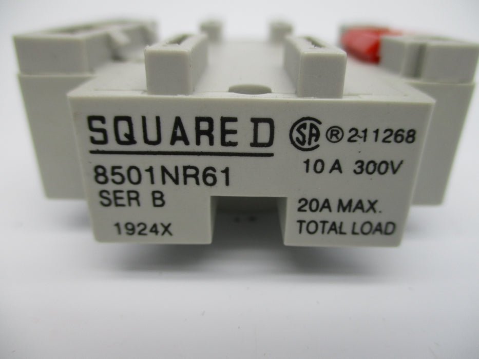 SQUARE D 8501NR61 SER. B 10A 300V NSNP
