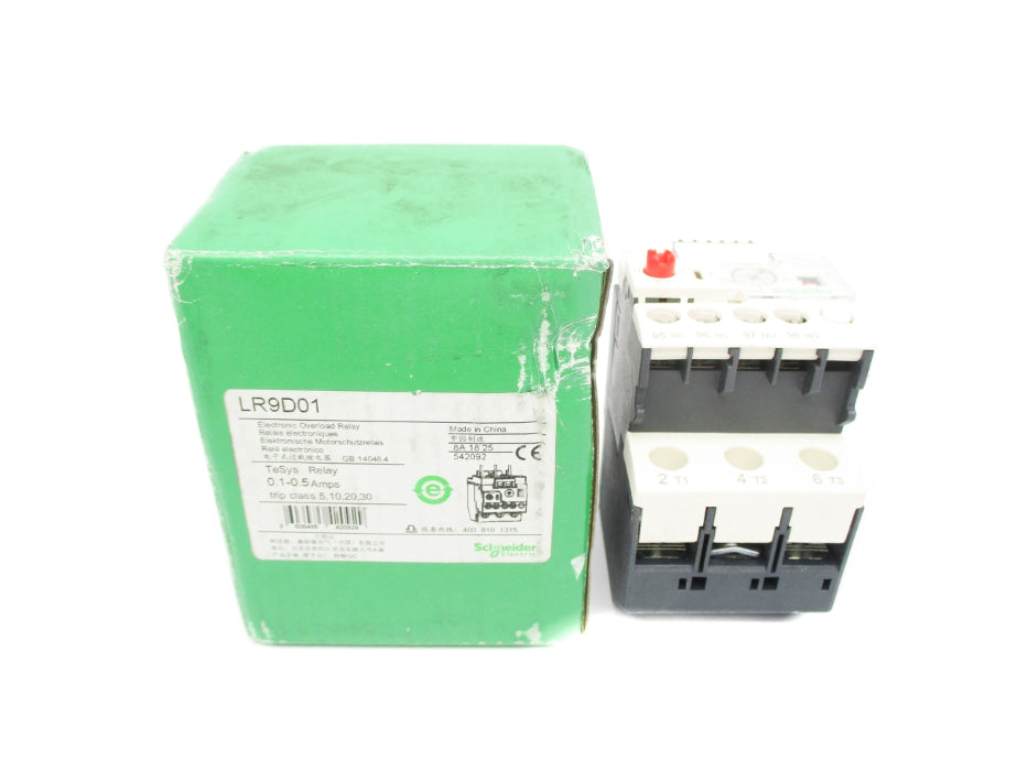 SCHNEIDER ELECTRIC LR9D01 690V 0.1-0.5A NSMP