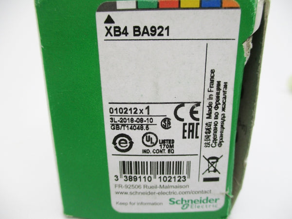 SCHNEIDER ELECTRIC XB4BA921 NSMP