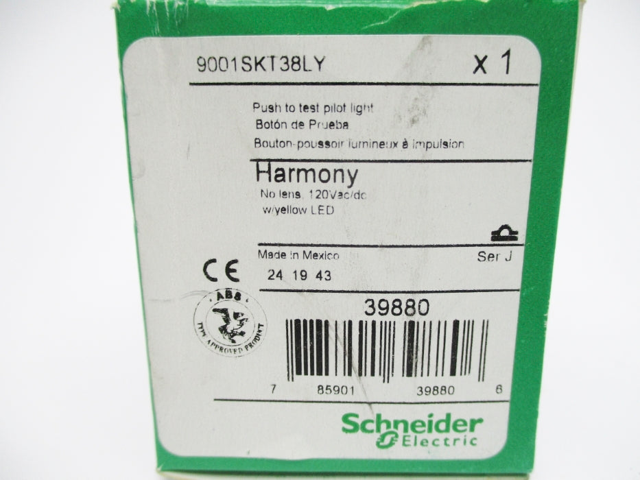 SCHNEIDER ELECTRIC 9001SKT38LY SER. J NSMP