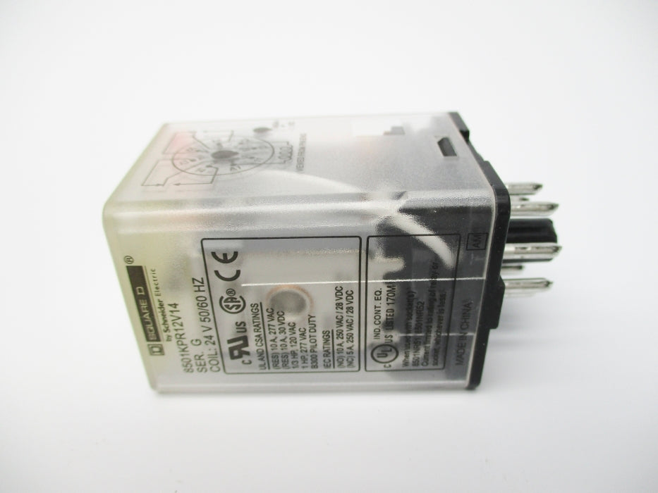 SQUARE D 8501KPR12V14 SER. G 24V NSMP