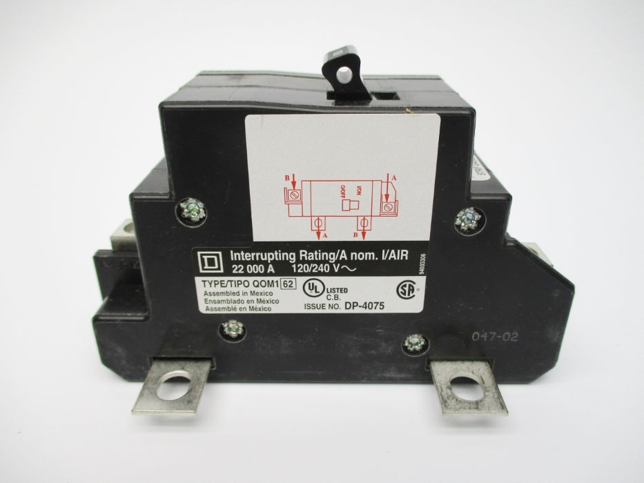 SQUARE D QOM100VHCP 120/240V 100A NSMP