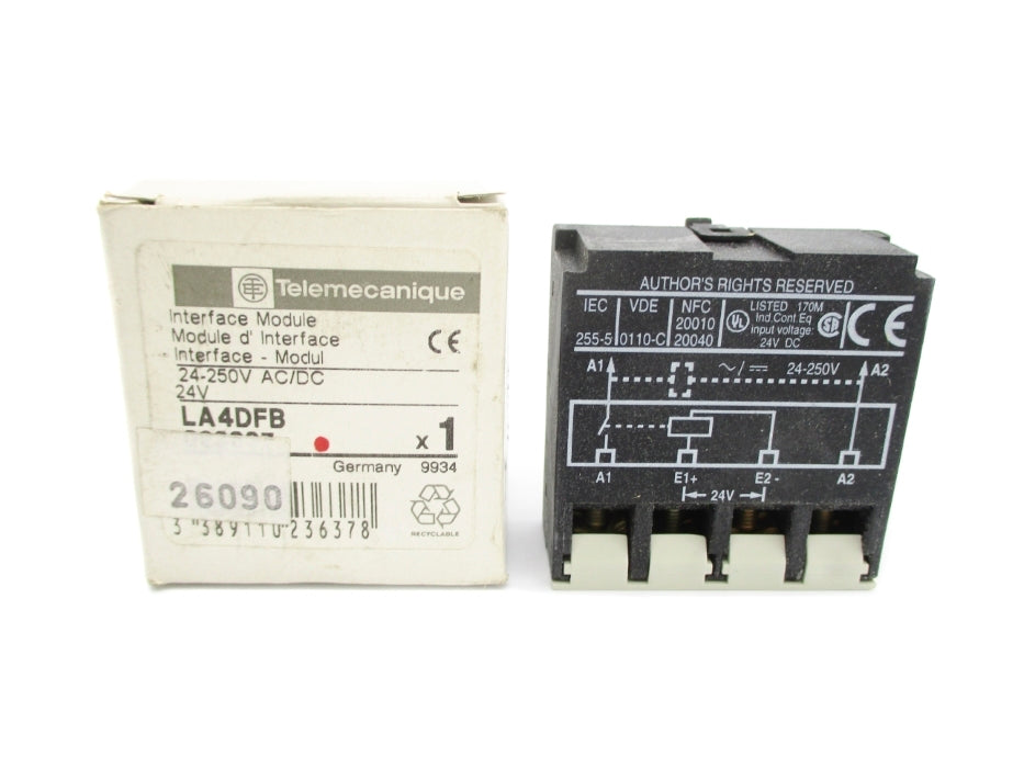 TELEMECANIQUE LA4DFB 24VDC NSMP