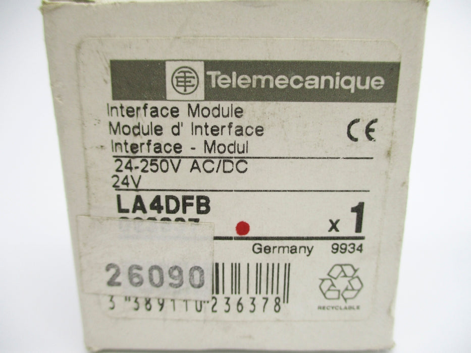 TELEMECANIQUE LA4DFB 24VDC NSMP