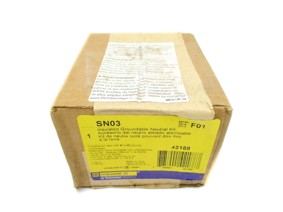 SQUARE D SN03 SER. F01 NSFS