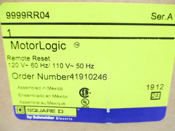 SQUARE D 9999RR04 SER. A NSMP