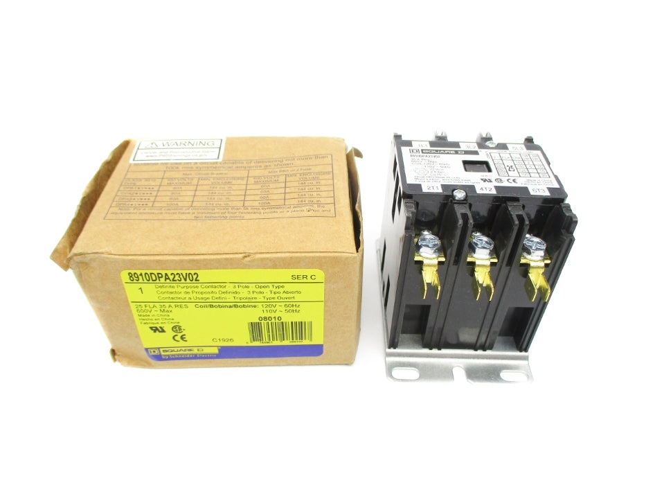 SQUARE D 8910DPA23V02 SER. C 110/120V NSMP
