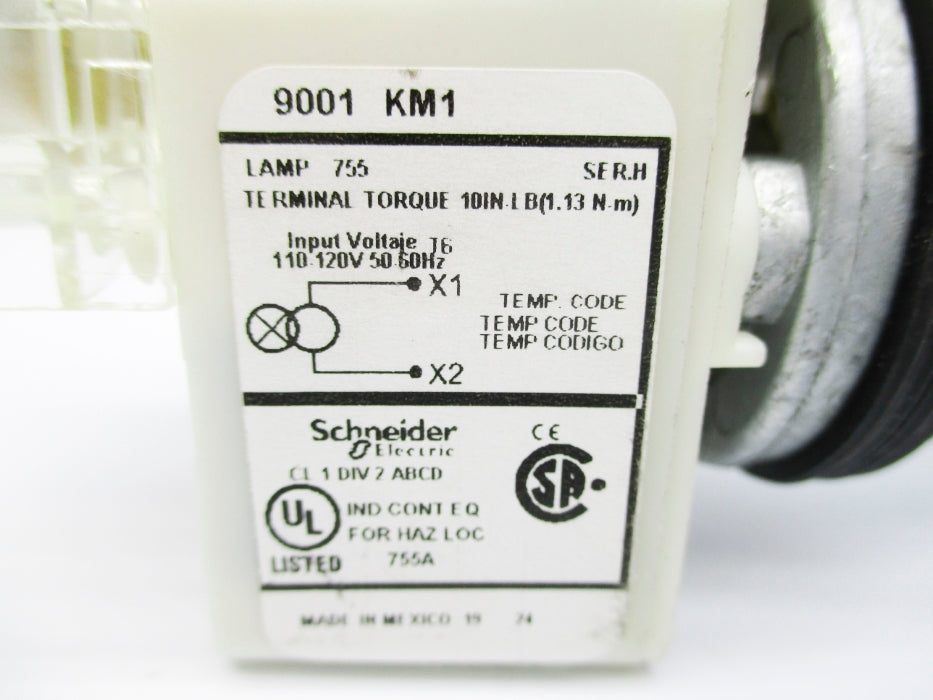 SCHNEIDER ELECTRIC 9001KM1 SER. H (AS PICTURED1) NSNP