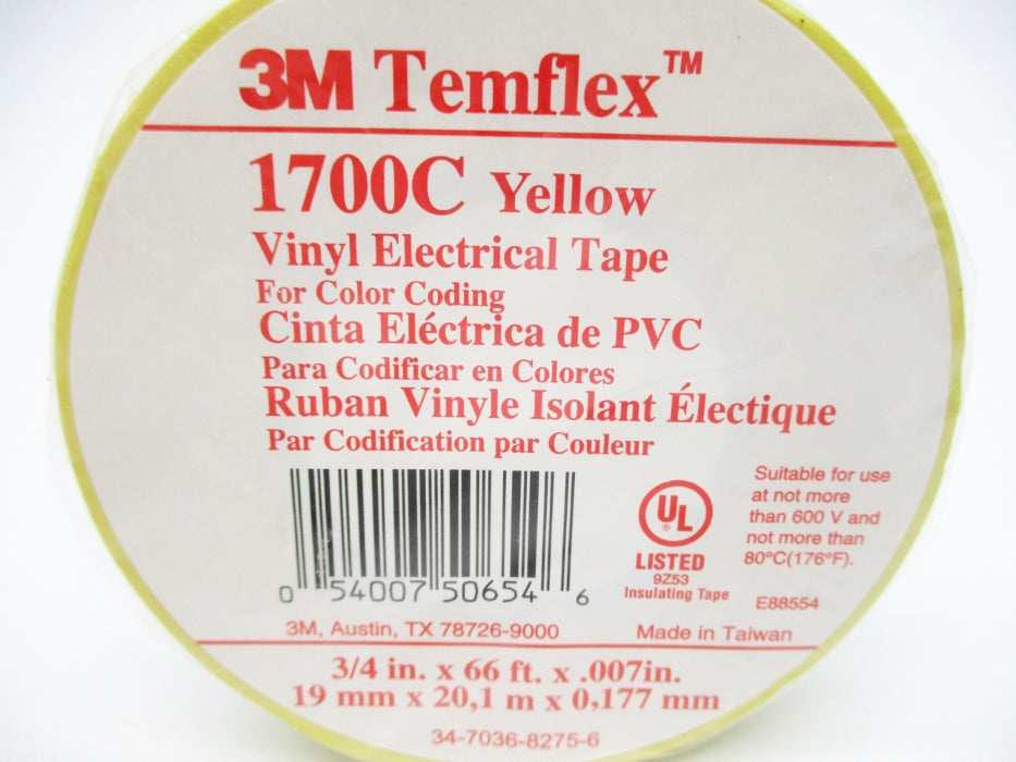 SPARE PART 1700C-YELLOW-3/4X66FT NSMP