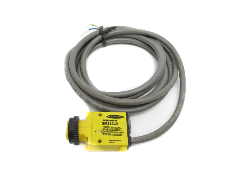 BANNER ENGINEERING SM312LV 10-30VDC NSNP