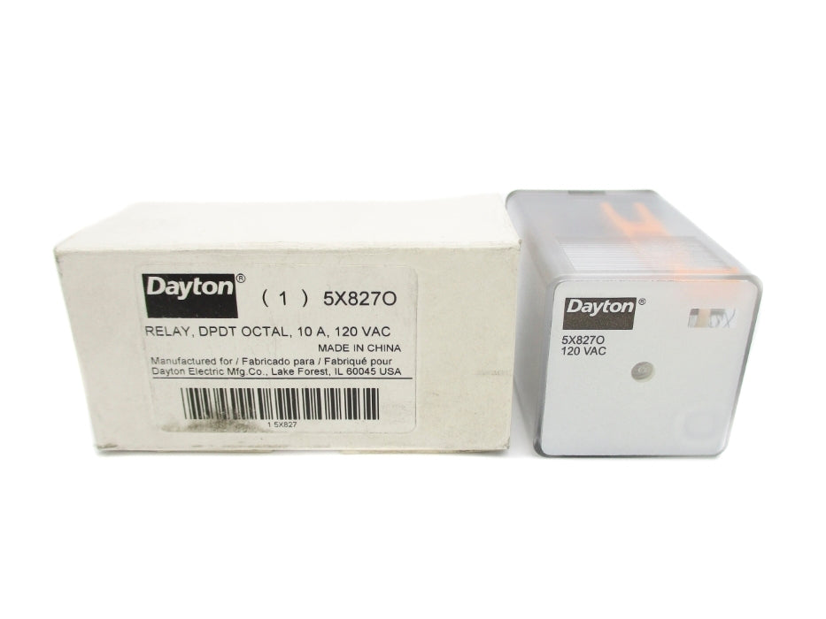 DAYTON 5X827O 120VAC 10A NSMP
