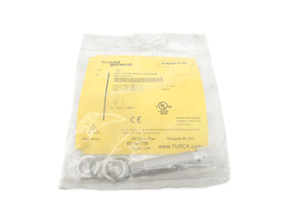 TURCK NI10U-MT12E-AP6X2-H1141/S1589 1634994 10-30VDC NSMP