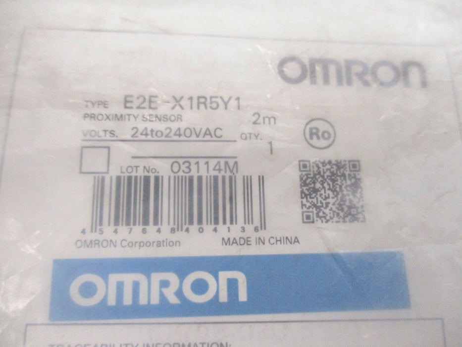 OMRON E2E-X1R5Y1 24-240VAC NSMP