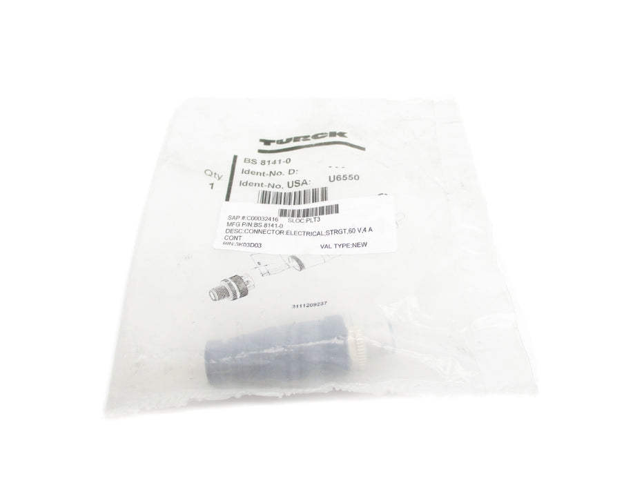 TURCK BS8141-0 U6550 250VAC/DC 4A NSMP