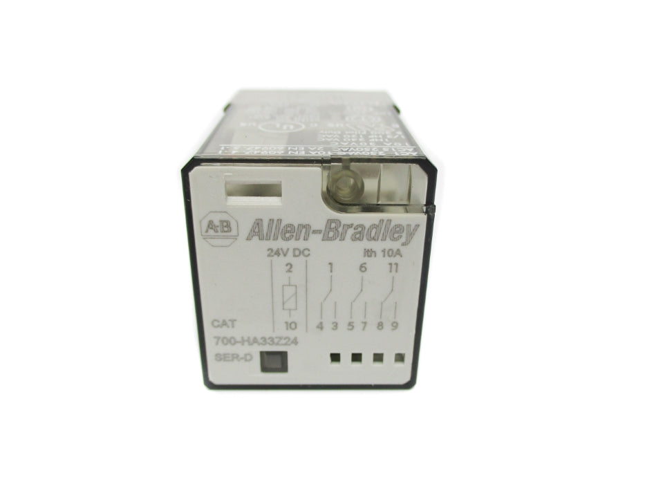 ALLEN BRADLEY 700-HA33Z24 SER. D 24VDC 10A NSNP