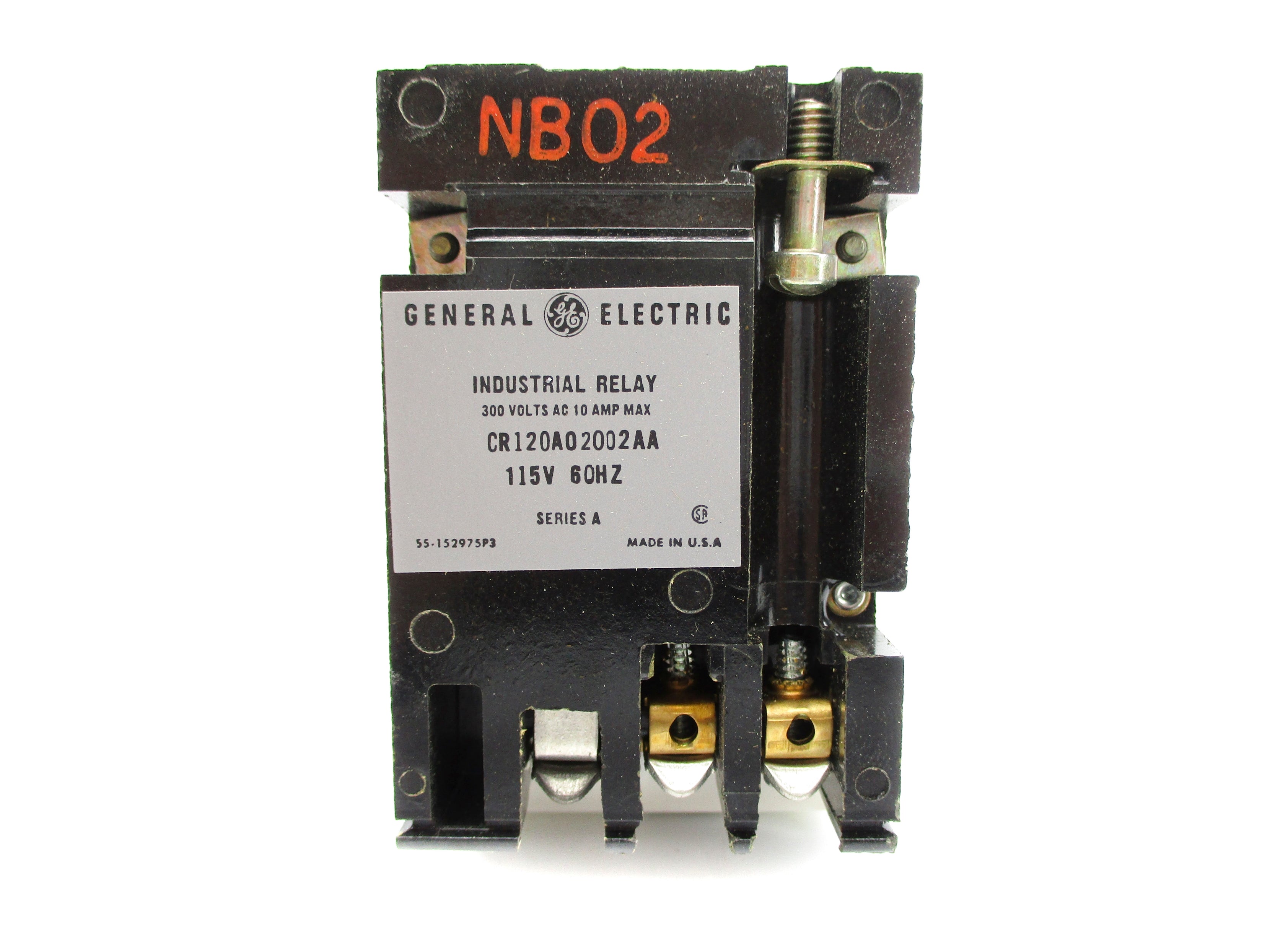 GENERAL ELECTRIC CR120A02002AA SER. A 115V 10A NSNP
