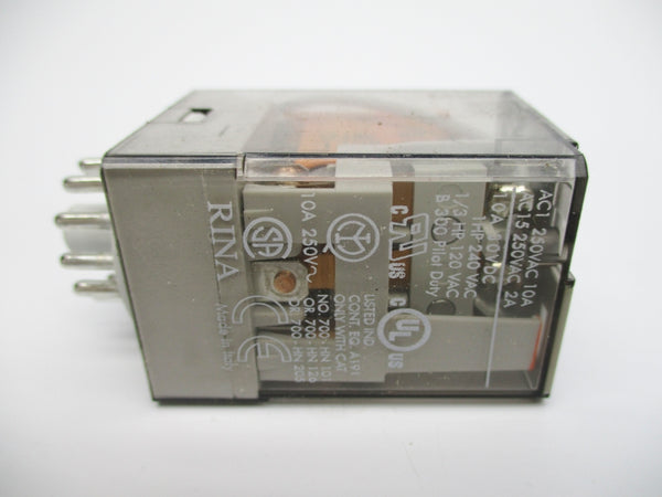 ALLEN BRADLEY 700-HA33A1 SER. D 120VAC 10A NSNP