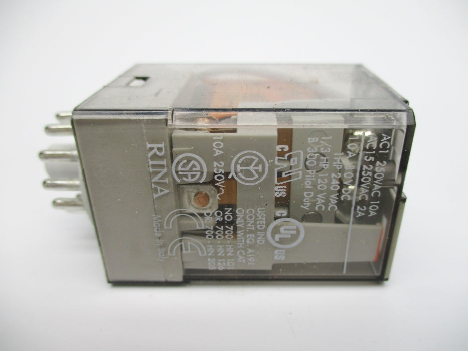 ALLEN BRADLEY 700-HA33A1 SER. D 120VAC 10A NSNP