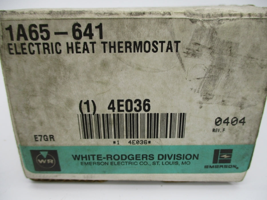 WHITE RODGERS 1A65-641 4E036 NSMP
