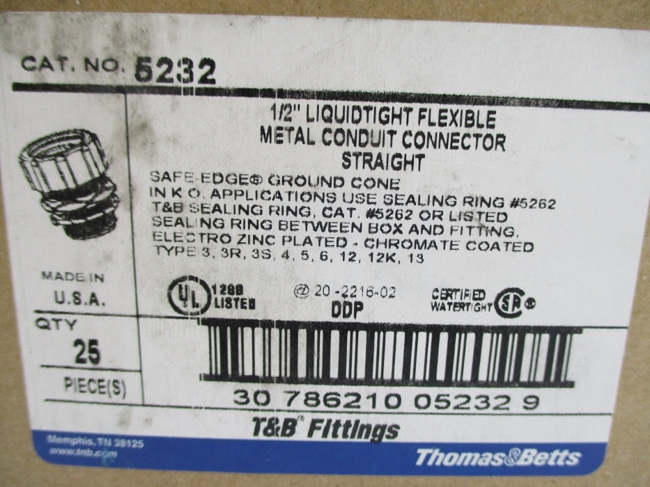THOMAS & BETTS 5232 (PKG OF 25) NSMP