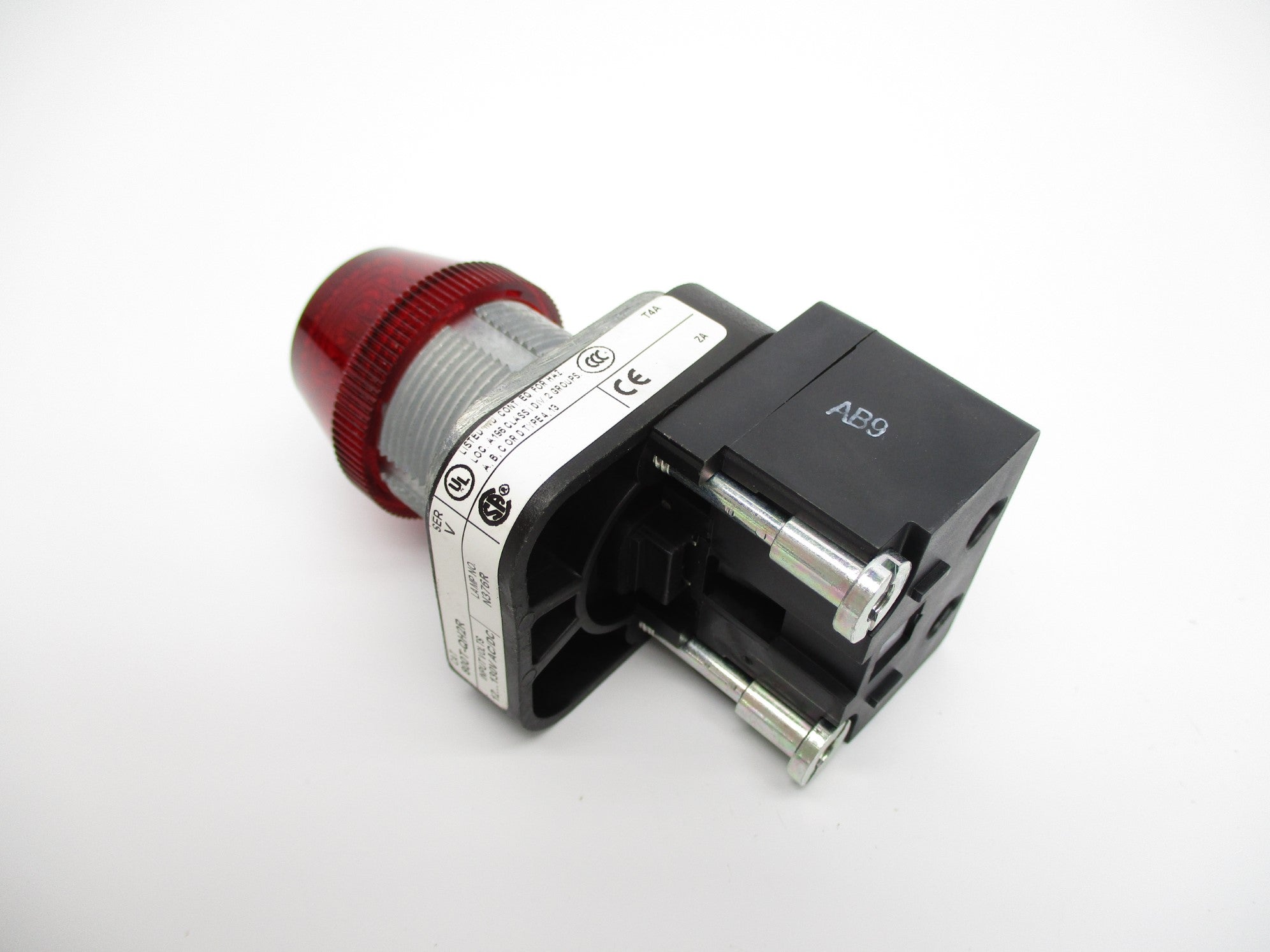 ALLEN BRADLEY 800T-QH2R SER. V 12-130VAC/DC NSNP