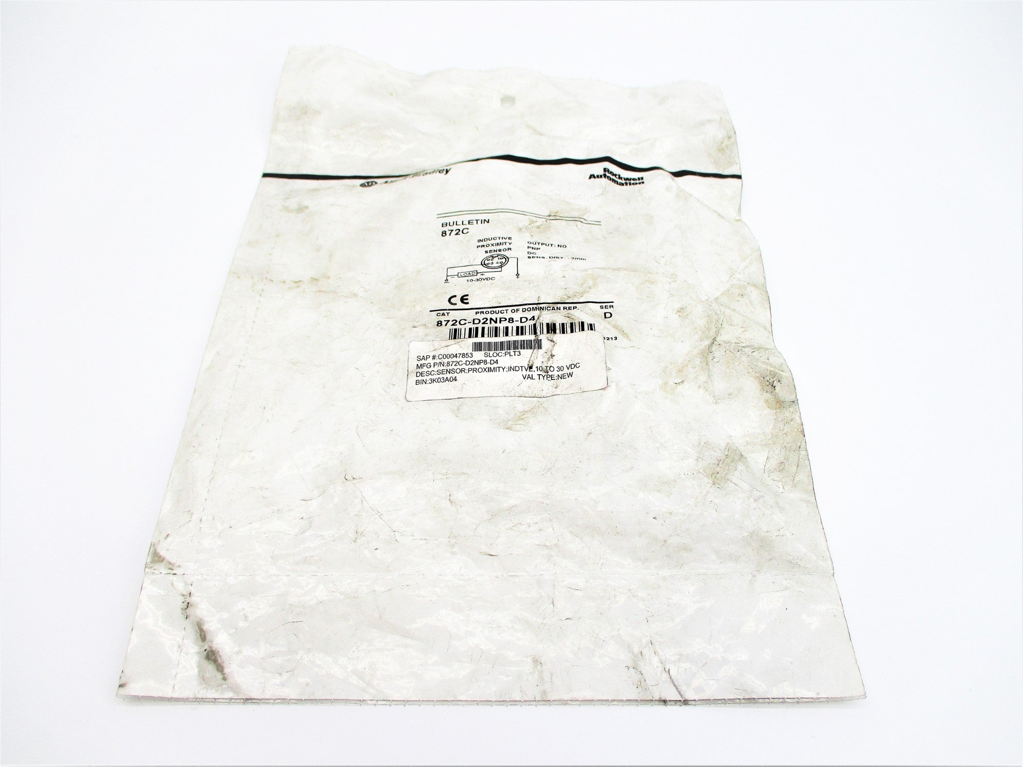 INDUSTRIAL SPARE PART 872C-D2NP8-D4 SER. D 10-30VDC NSMP