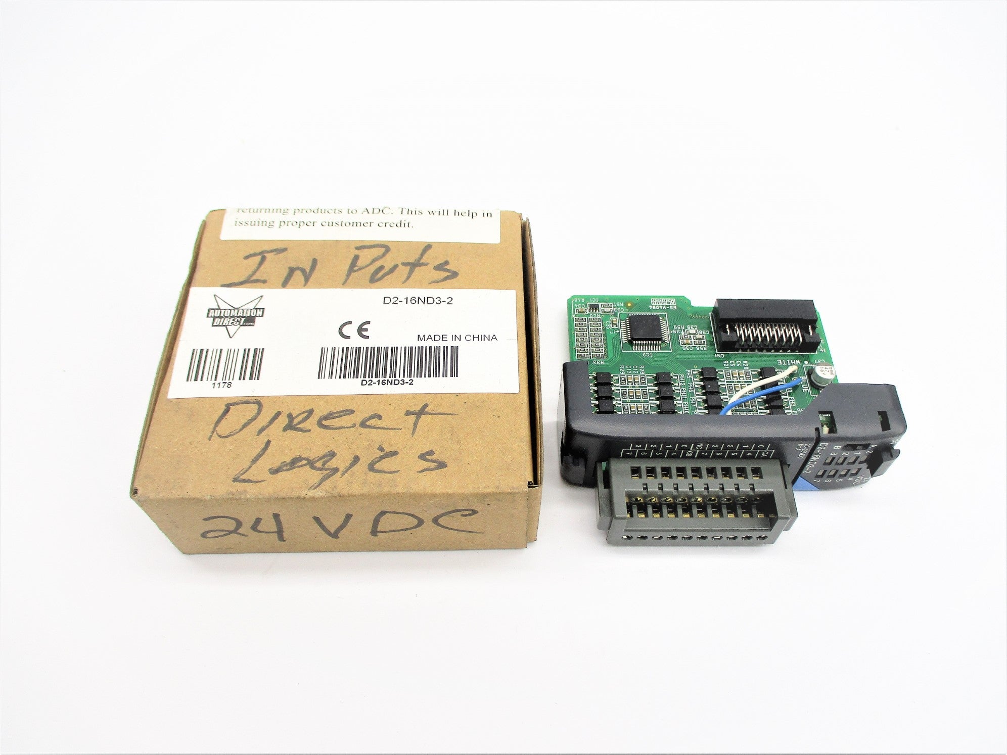 AUTOMATION DIRECT D2-16ND3-2 24VDC NSMP