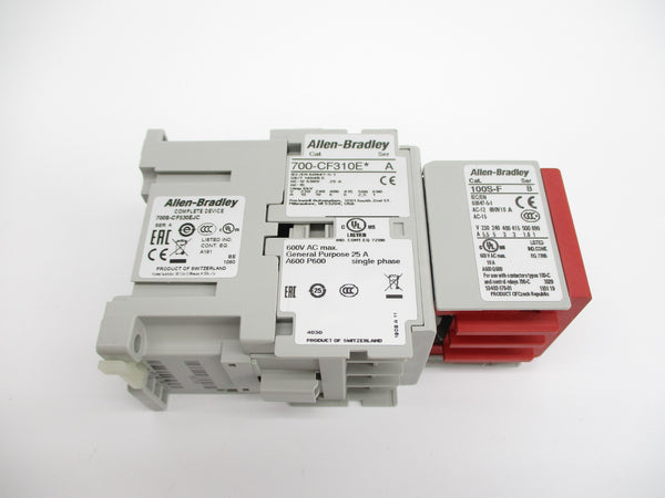 ALLEN BRADLEY 700S-CF530EJC SER. A 24VDC (BR/WH) NSMP