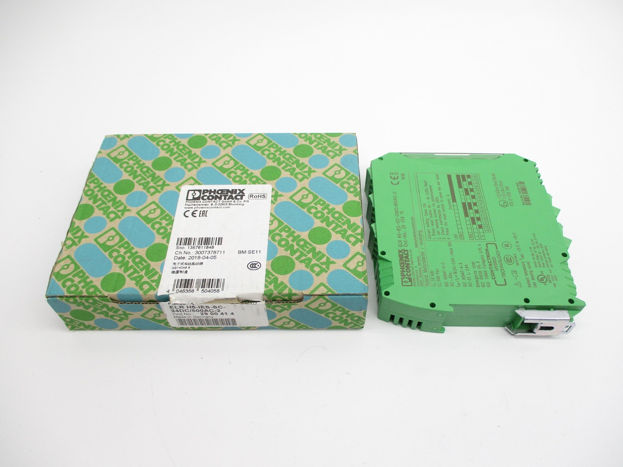 PHOENIX CONTACT ELRH5-IES-SC-24DC/500AC-2 2900414 24VDC NSMP