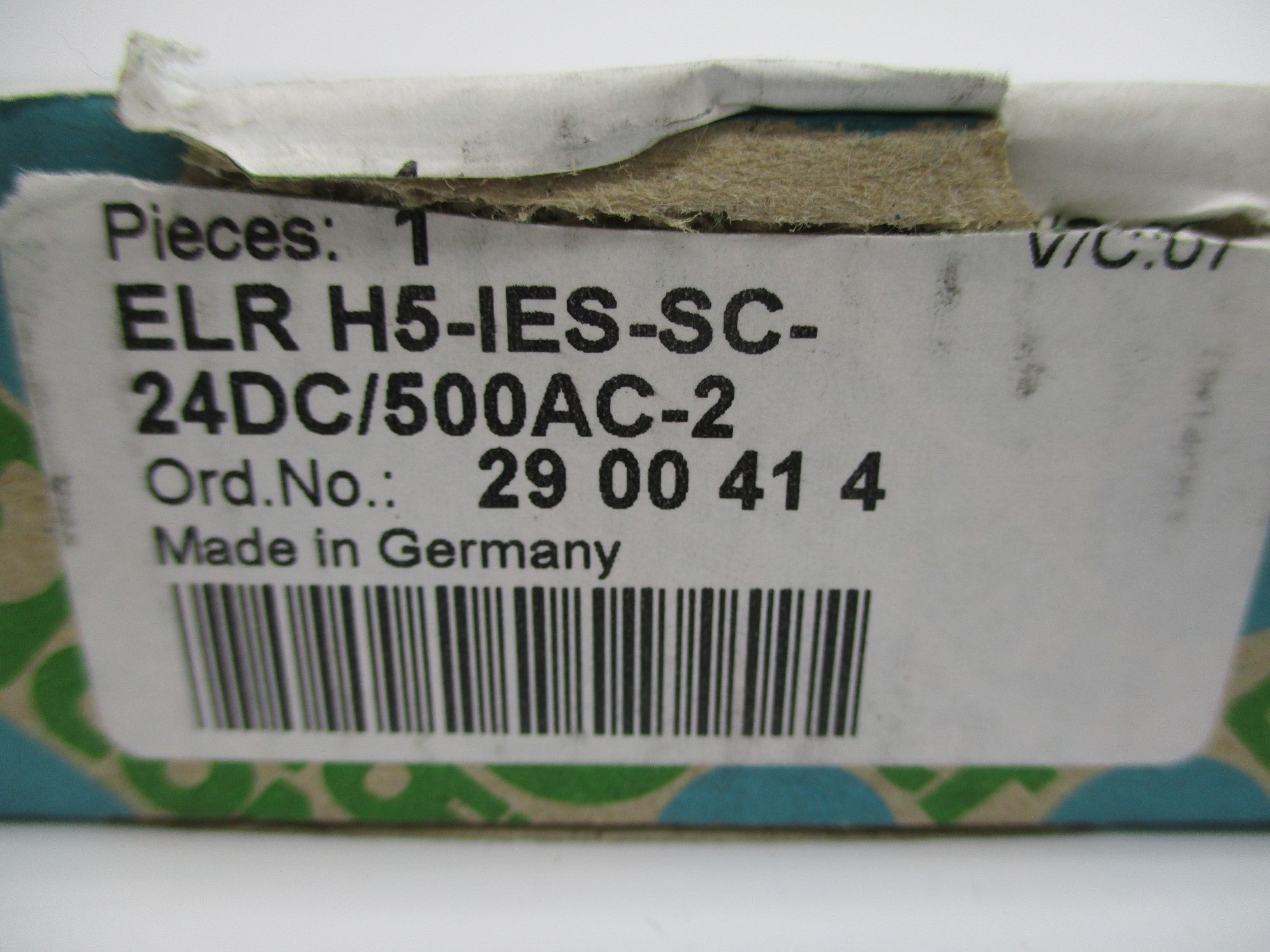 PHOENIX CONTACT ELRH5-IES-SC-24DC/500AC-2 2900414 24VDC NSMP