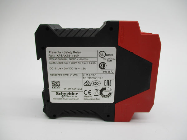 SCHNEIDER ELECTRIC XPSAK351144P 120VAC NSMP