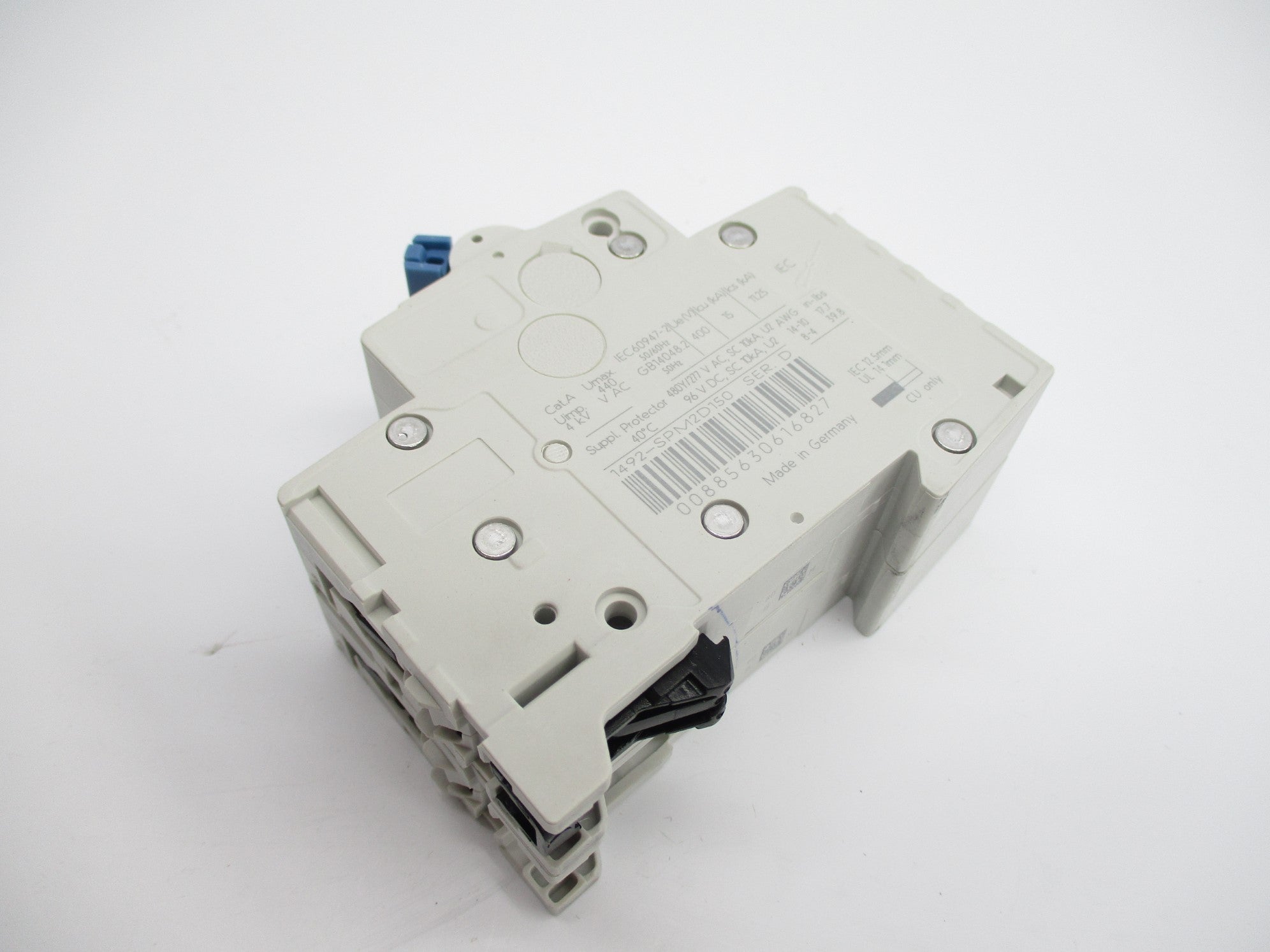 ALLEN BRADLEY 1492-SPM2D150 SER. D 15A 440VAC NSMP