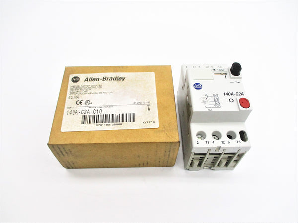 ALLEN BRADLEY 140A-C2A-C10 SER. A 690V 6.3-10A (BR/WH) NSMP