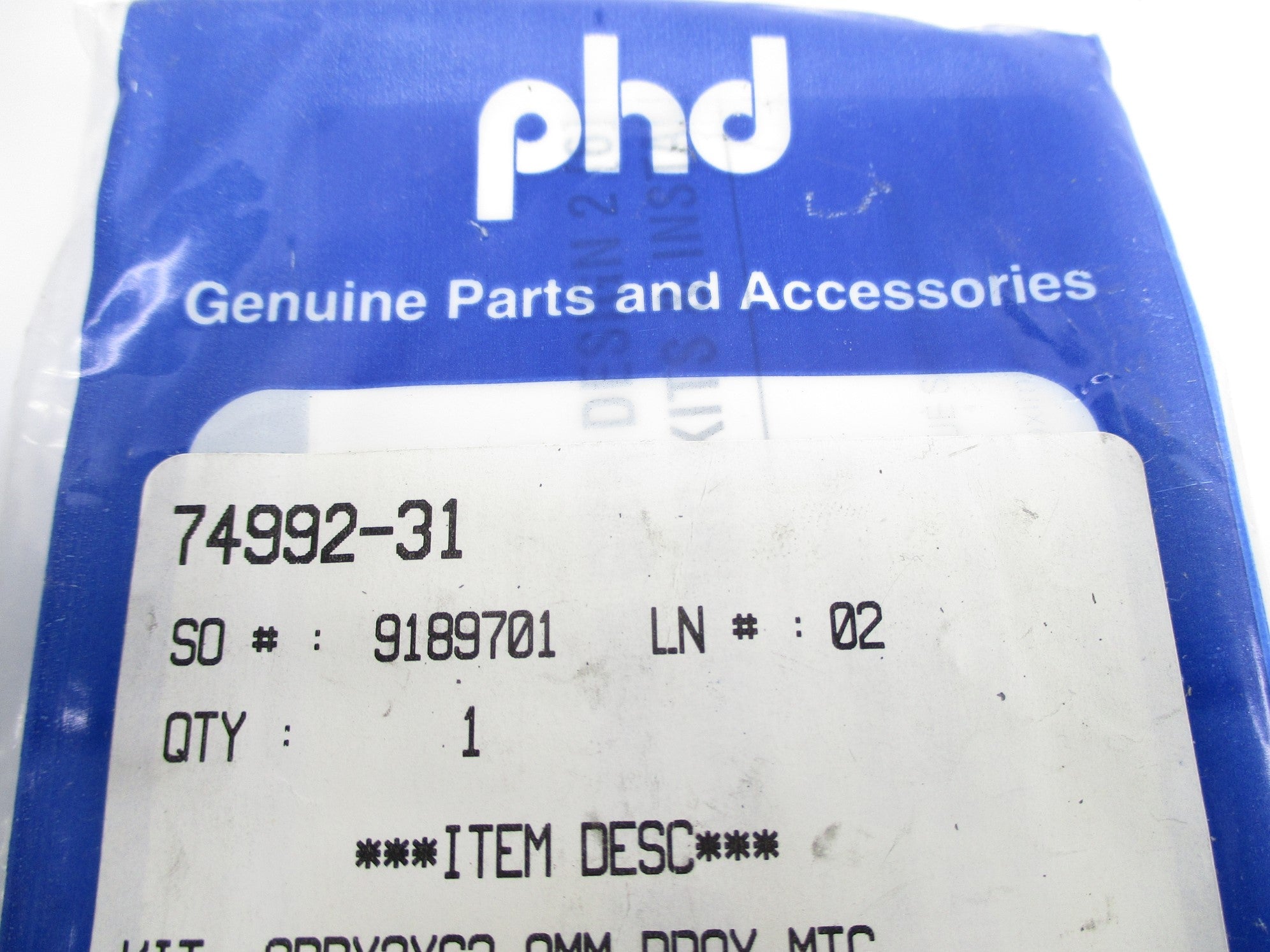 PHD 74992-31 NSMP
