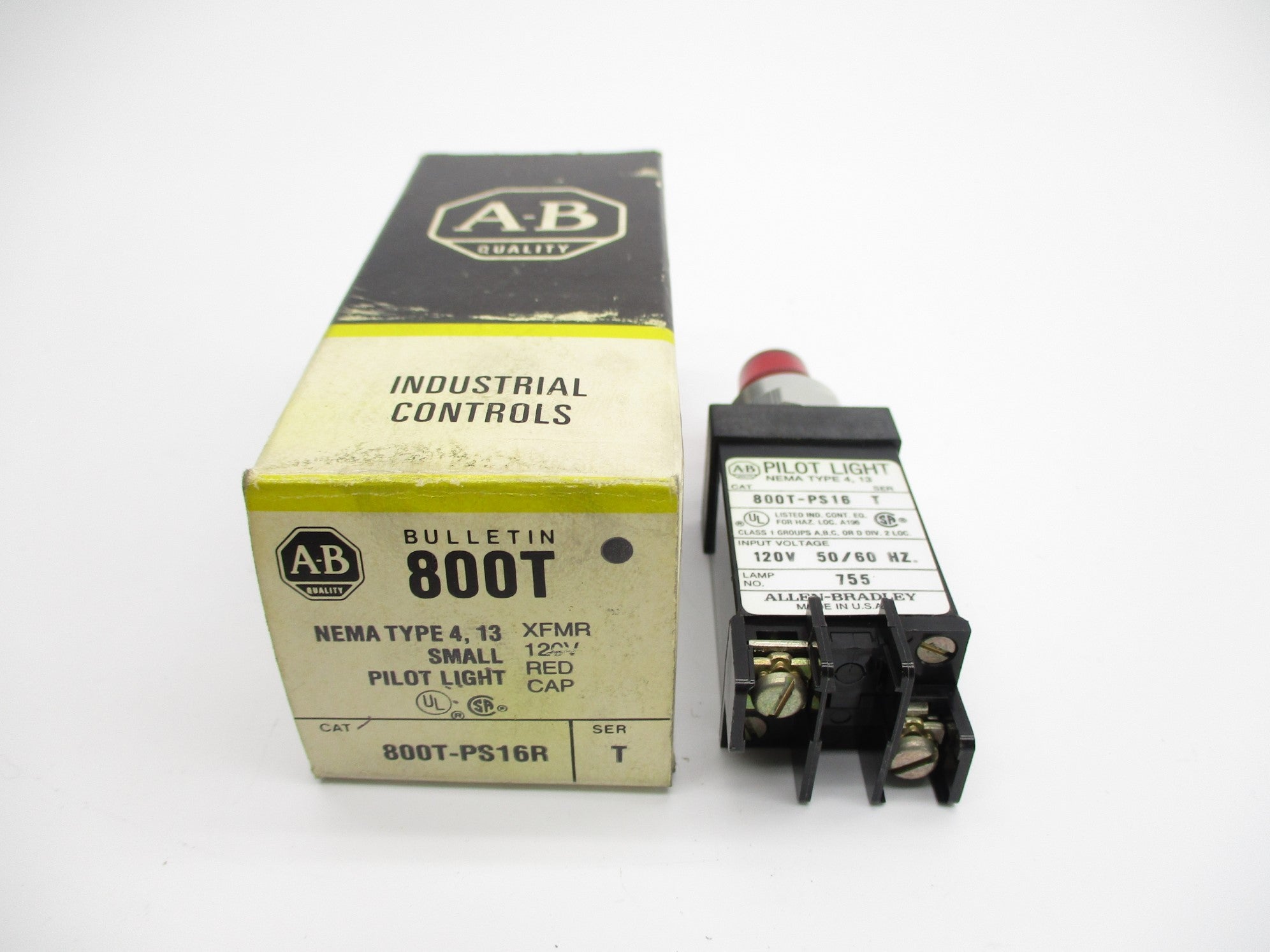 INDUSTRIAL SPARE PART 800T-PS16R SER. T 120V (BK/YL) NSMP