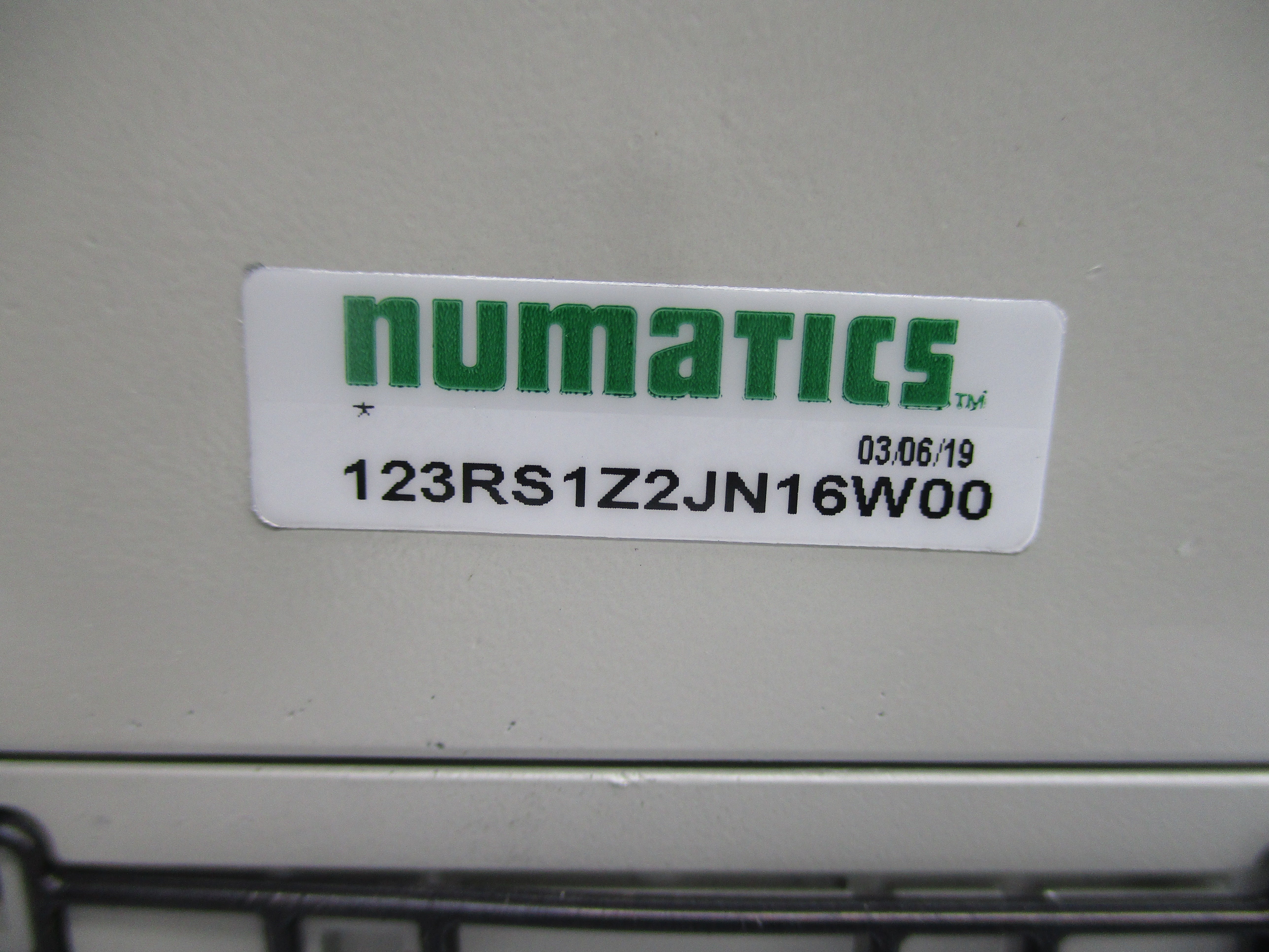 NUMATICS 123RS1Z2JN16W00 10-30PSI NSNP