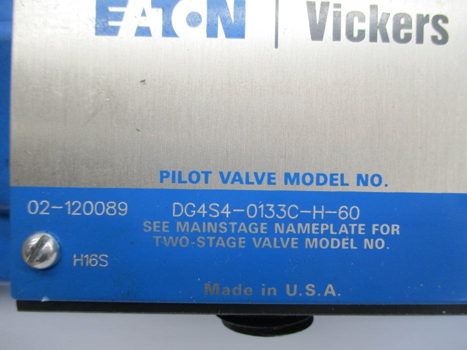 EATON DG4S40133CH60 02-120089 24VDC UNMP