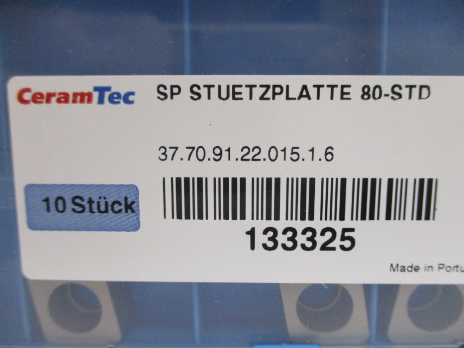 CERAMTEC 37.70.91.22.015.1.6 133325 (PKG OF 10) NSMP