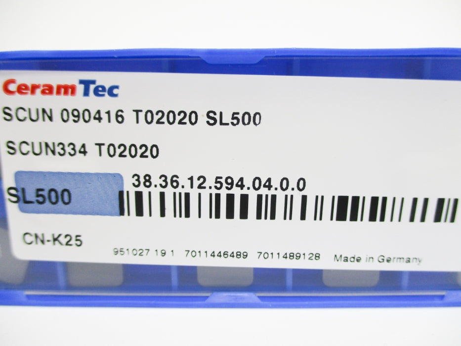 CERAMTEC 38.36.12.594.04.0.0 133257 (PKG OF 10) NSMP