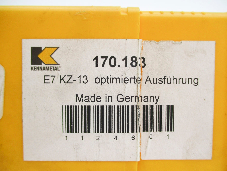 KENNAMETAL 170.183 E7KZ-13 NSMP