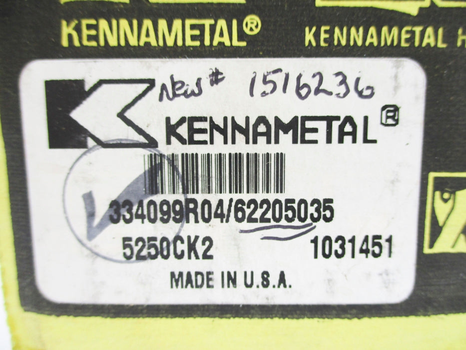 KENNAMETAL 334099R04 62205035 NSMP