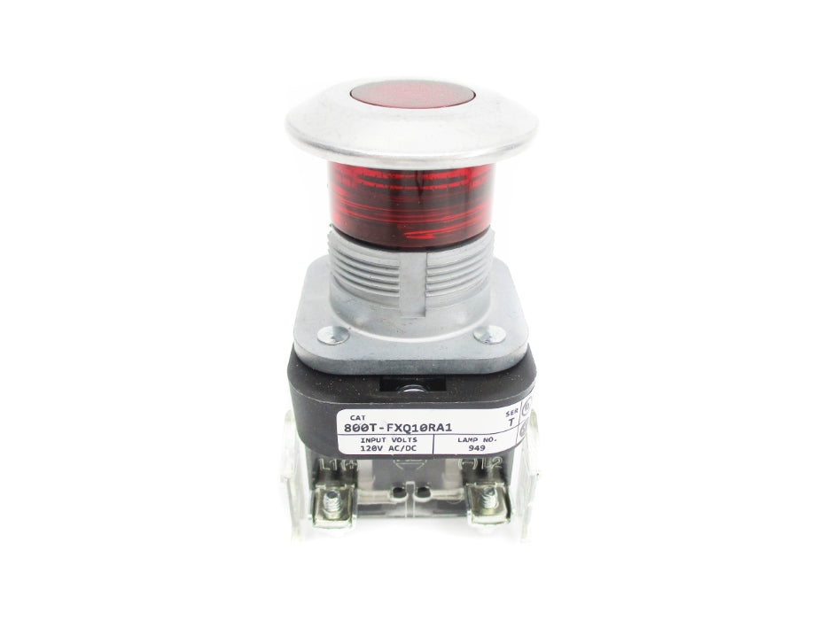 ALLEN BRADLEY 800T-FXQ10RA1 SER. T 120VAC/DC NSNP