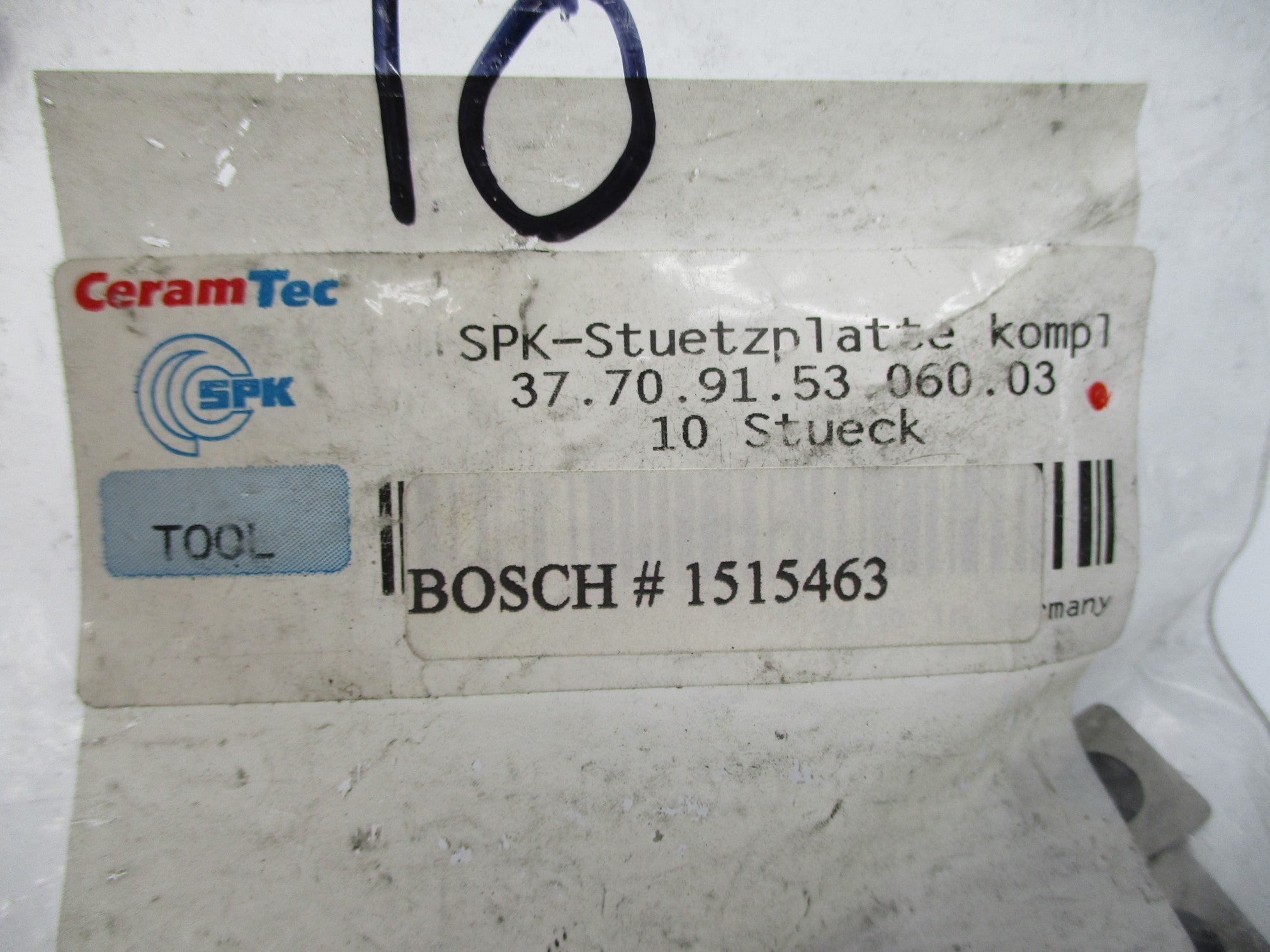 CERAMTEC 37.70.91.53.060.03 1515463 (PKG OF 10) NSMP