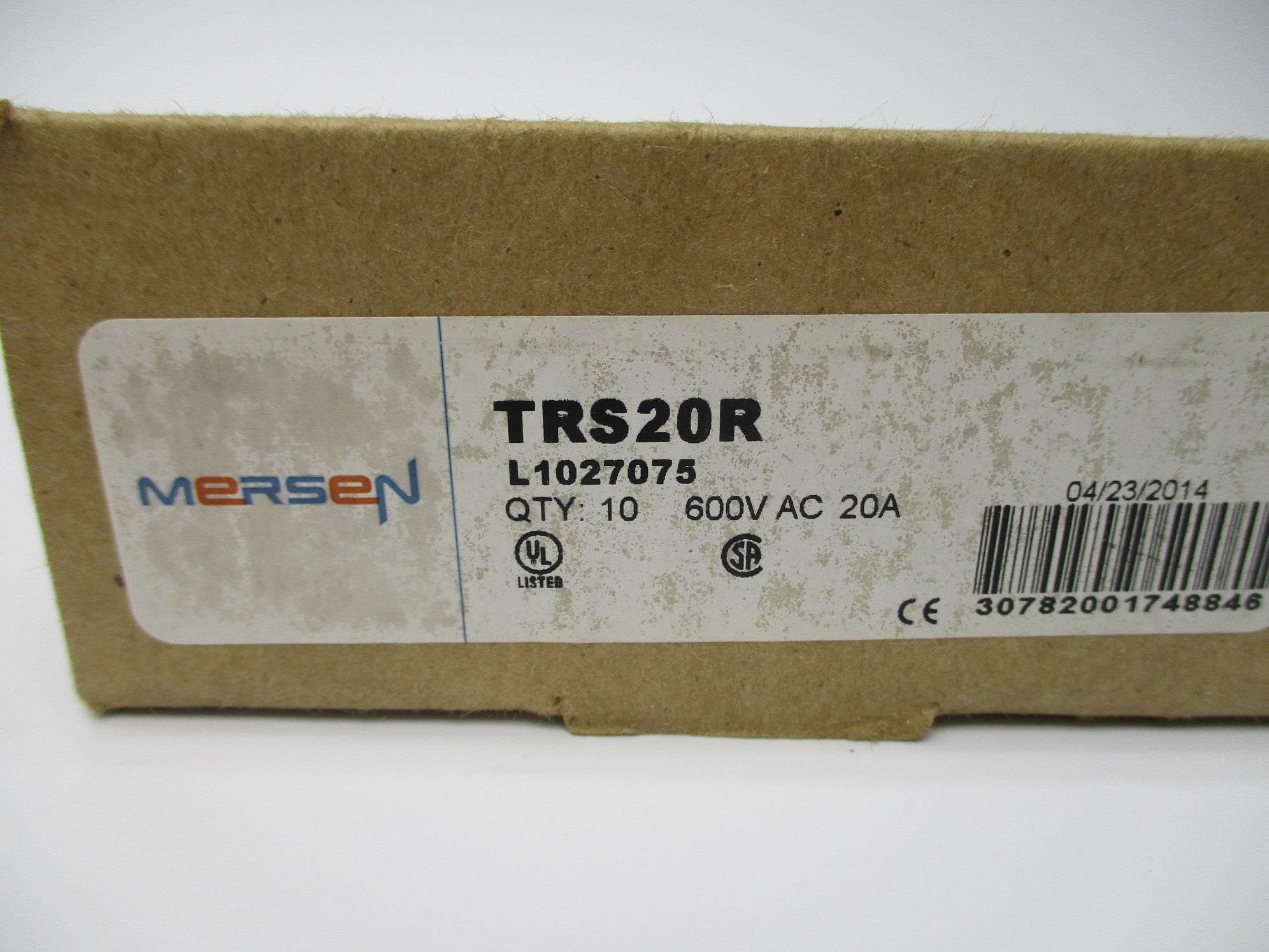 MERSEN TRS20R 20A 600VAC (PKG OF 10) NSMP