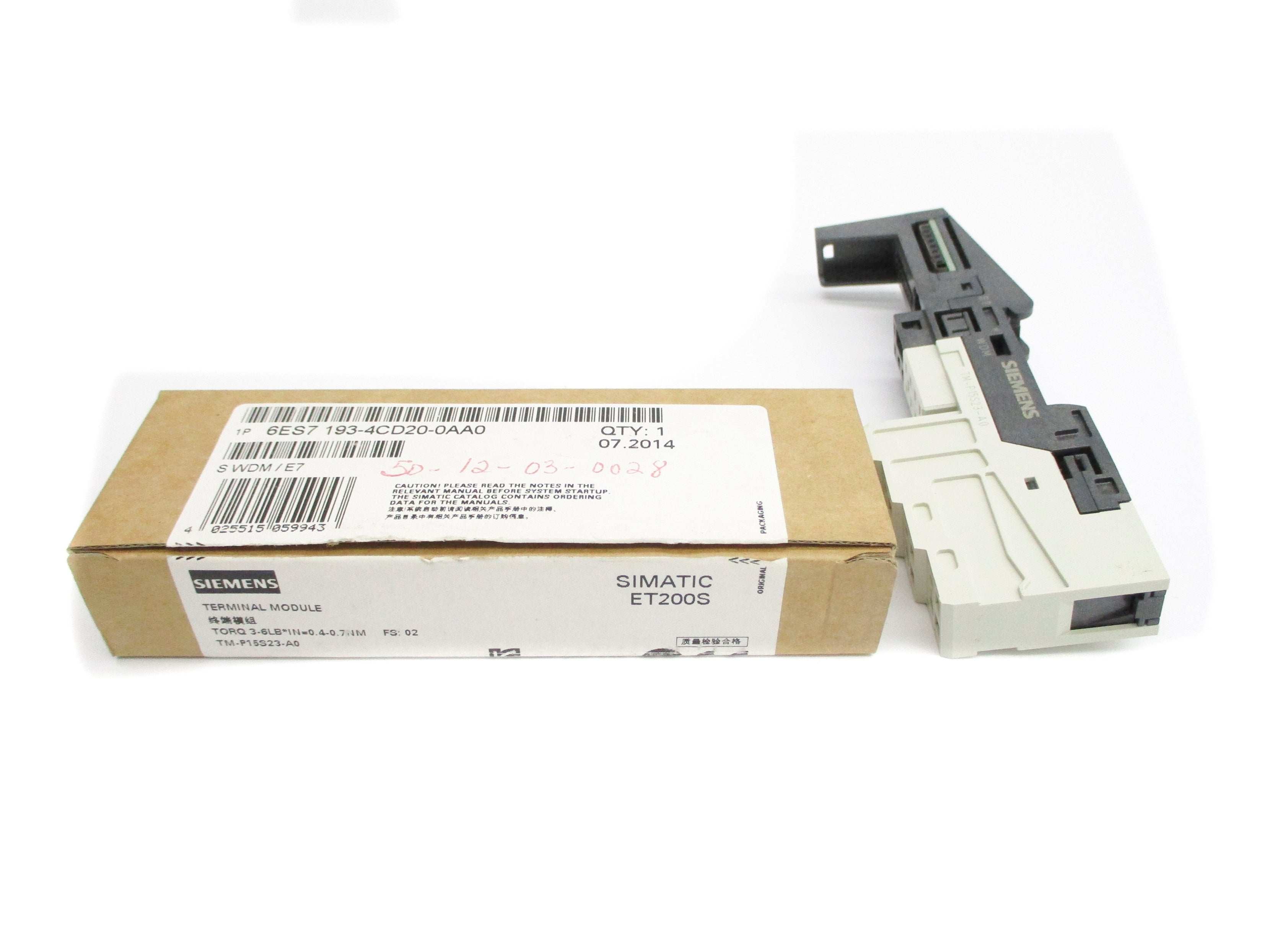 SIEMENS 6ES7193-4CD20-0AA0 NSMP