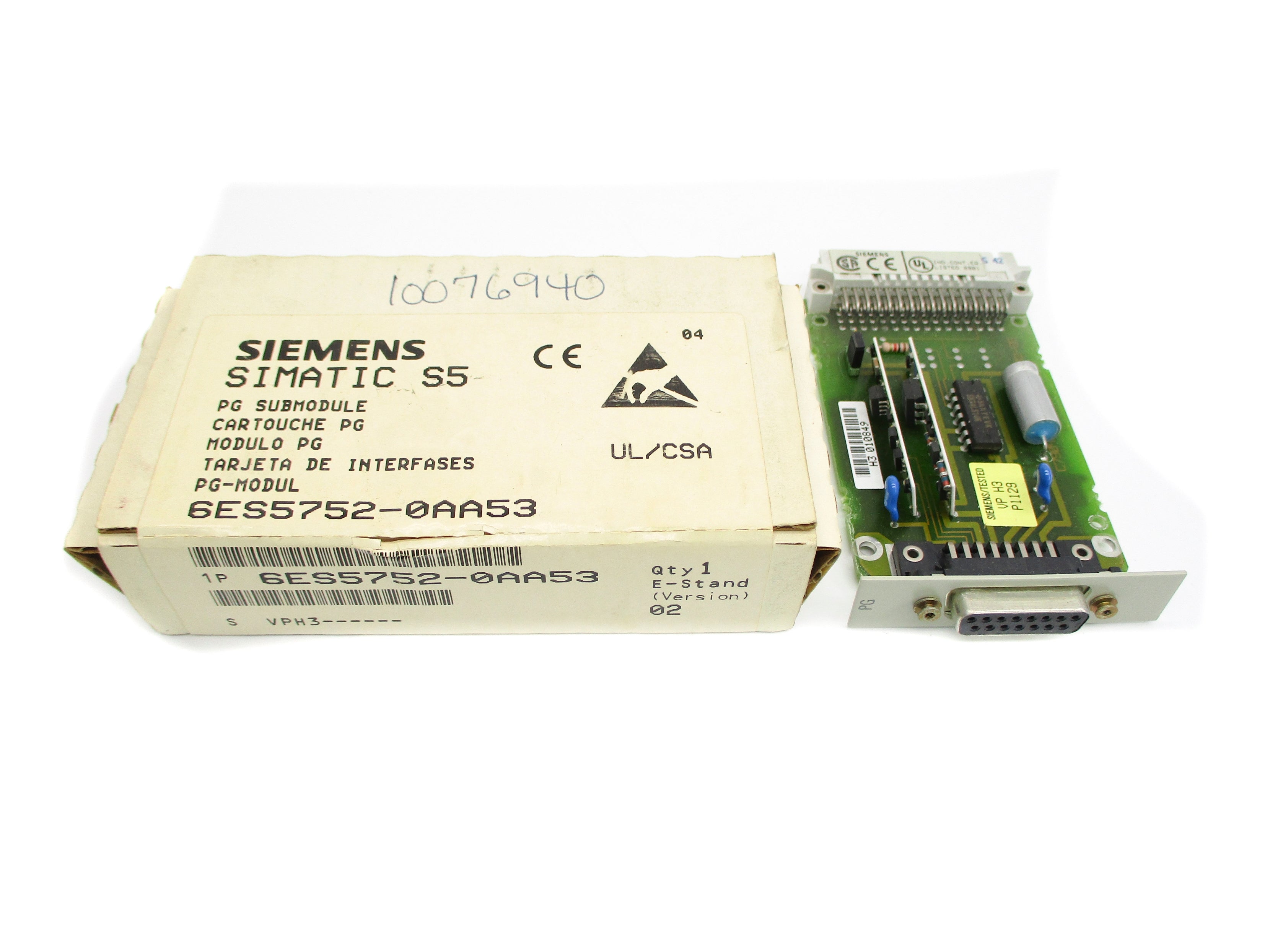 SIEMENS 6ES5752-0AA53 NSMP