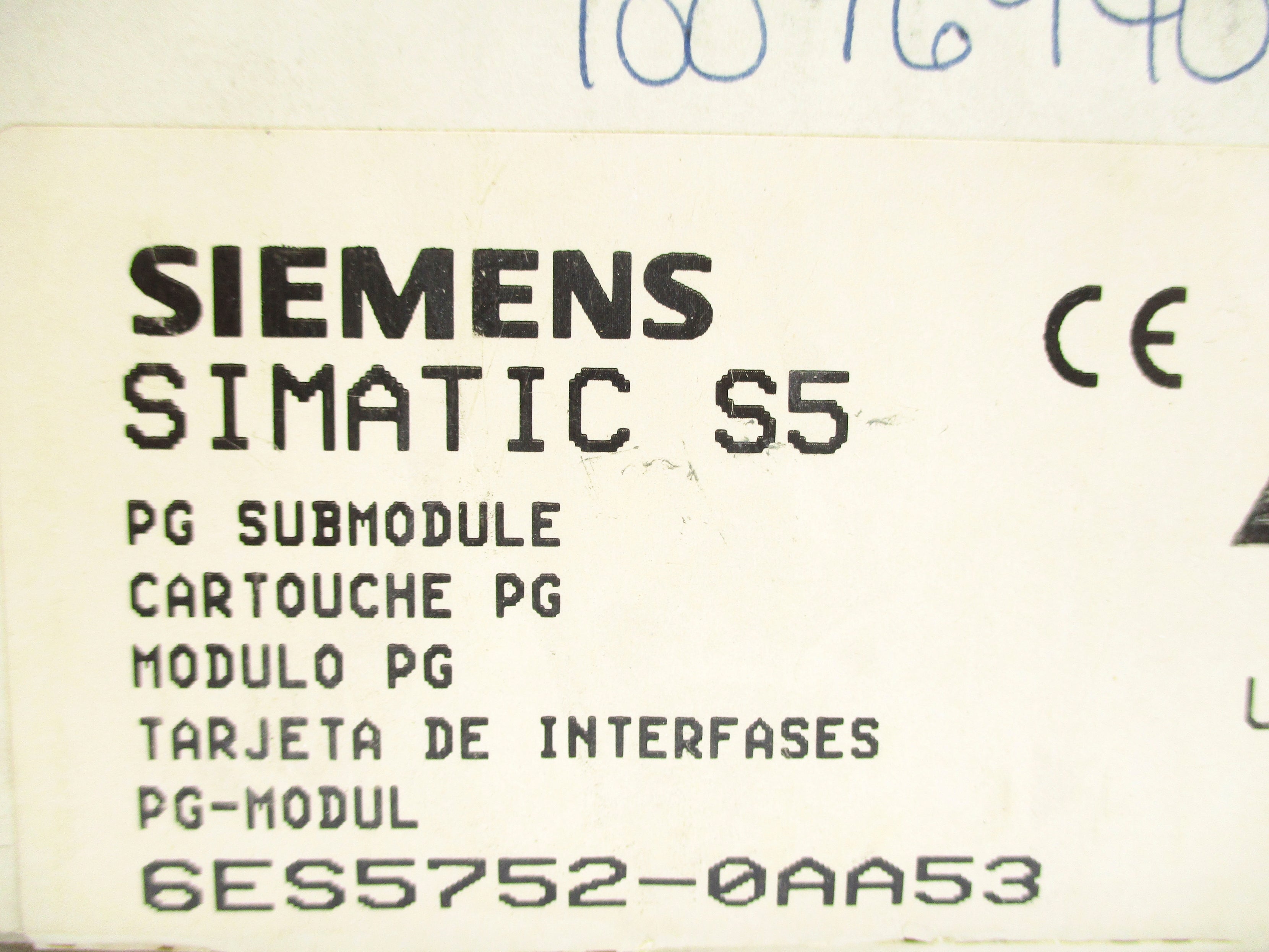 SIEMENS 6ES5752-0AA53 NSMP